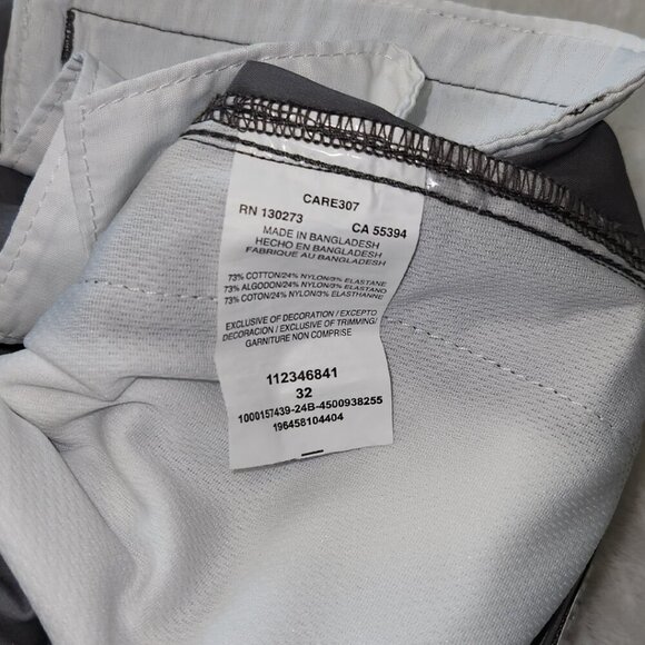 Men's Cargo Shorts, Lee, Size 32, Regular, Grey, Active Stretch, NWT Knee Length - Picture 6 of 7